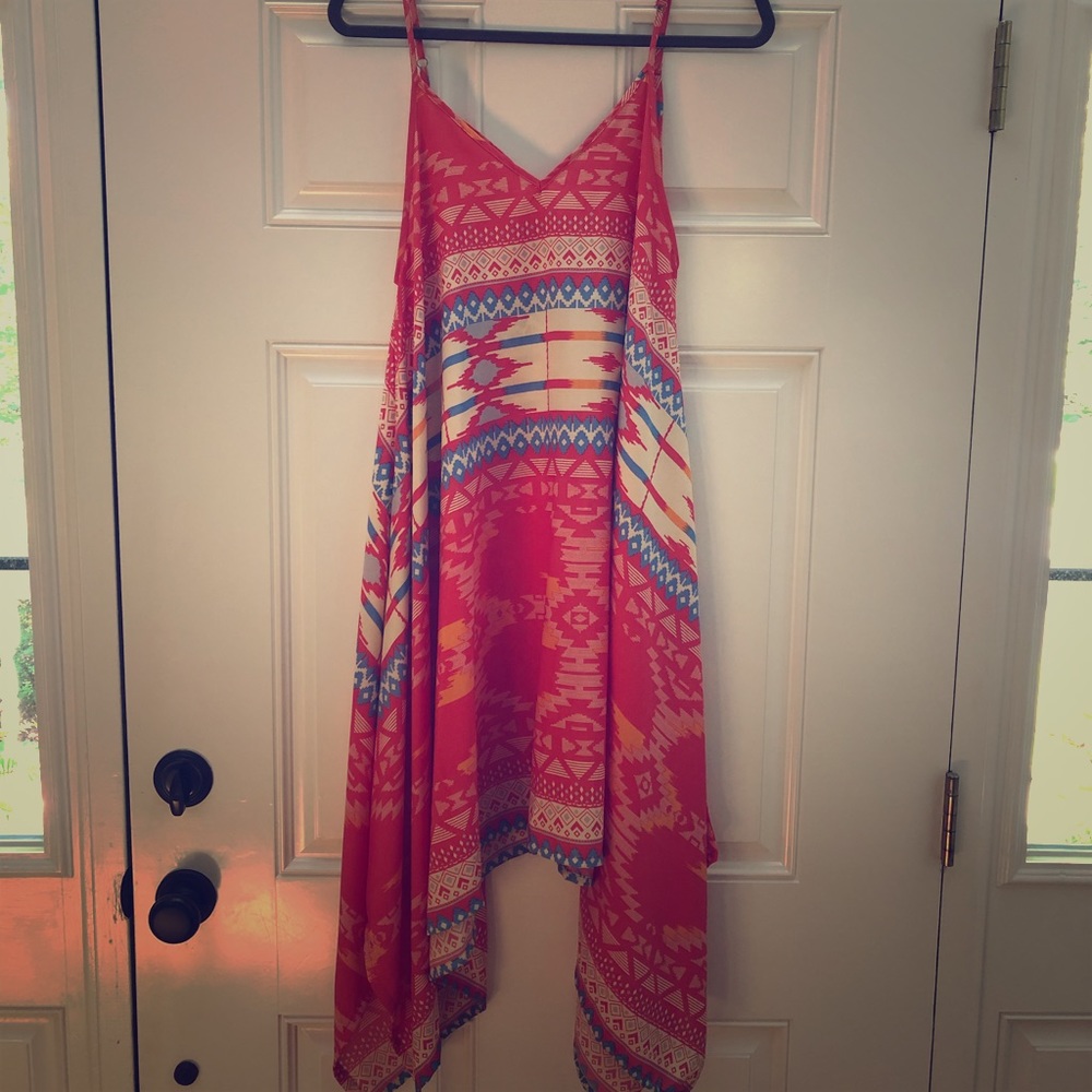 Multi-Color Swing Dress